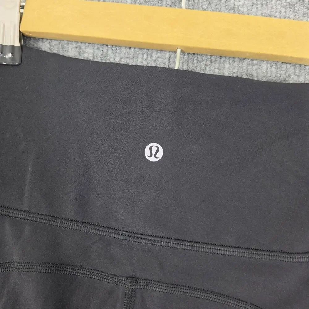 Lululemon Leggings Womens 4 Groove Nulu High Rise Flared Pant Black Yoga Pilates